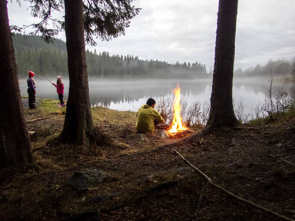 Torsdag oppheves bålforbudet i skog og mark. Det er til glede for mange.
Foto: Gorm Kallestad / NTB