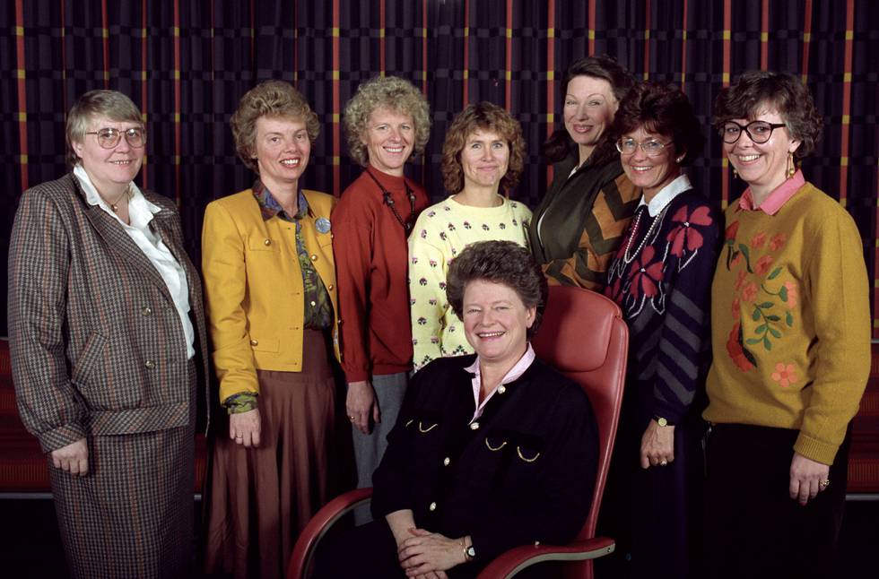 Gro Harlem Brundtlands kvinneregjering i 1991 vakte internasjonal oppsikt. Men det er 30 år siden ... Foto: Bjørn Sigurdsøn/NTB