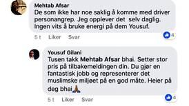 Roser Islamsk Råd Norge-leder for «fantastisk jobb»