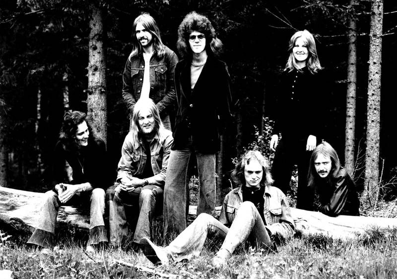 Ruphus i 1973: Rune Sundby, Thor Bendiksen,   Hans Petter Danielsen og Kjell Larsen (sittende), Asle Nilsen, Håkon Graf og Gudny Aspaas (stående). FOTO: GEORG STØRSETH