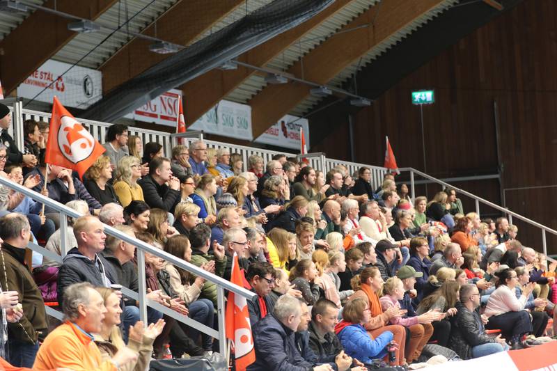 573 tilskuere så kampen mellom FBK og Byåsen.