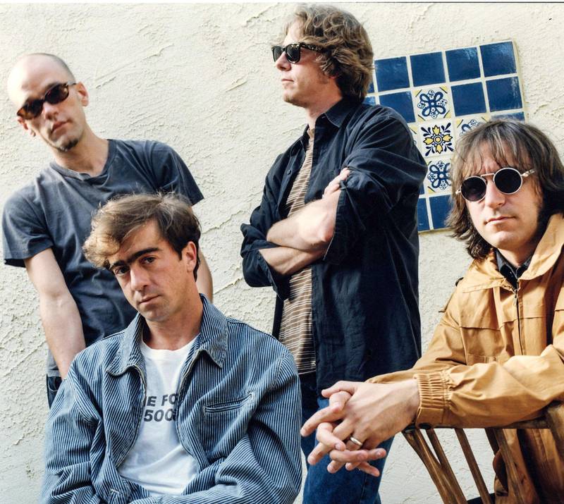 R.E.M. i 1994, på toppen av verden, uten redsel for å falle ned. FOTO: KEITH CARTER