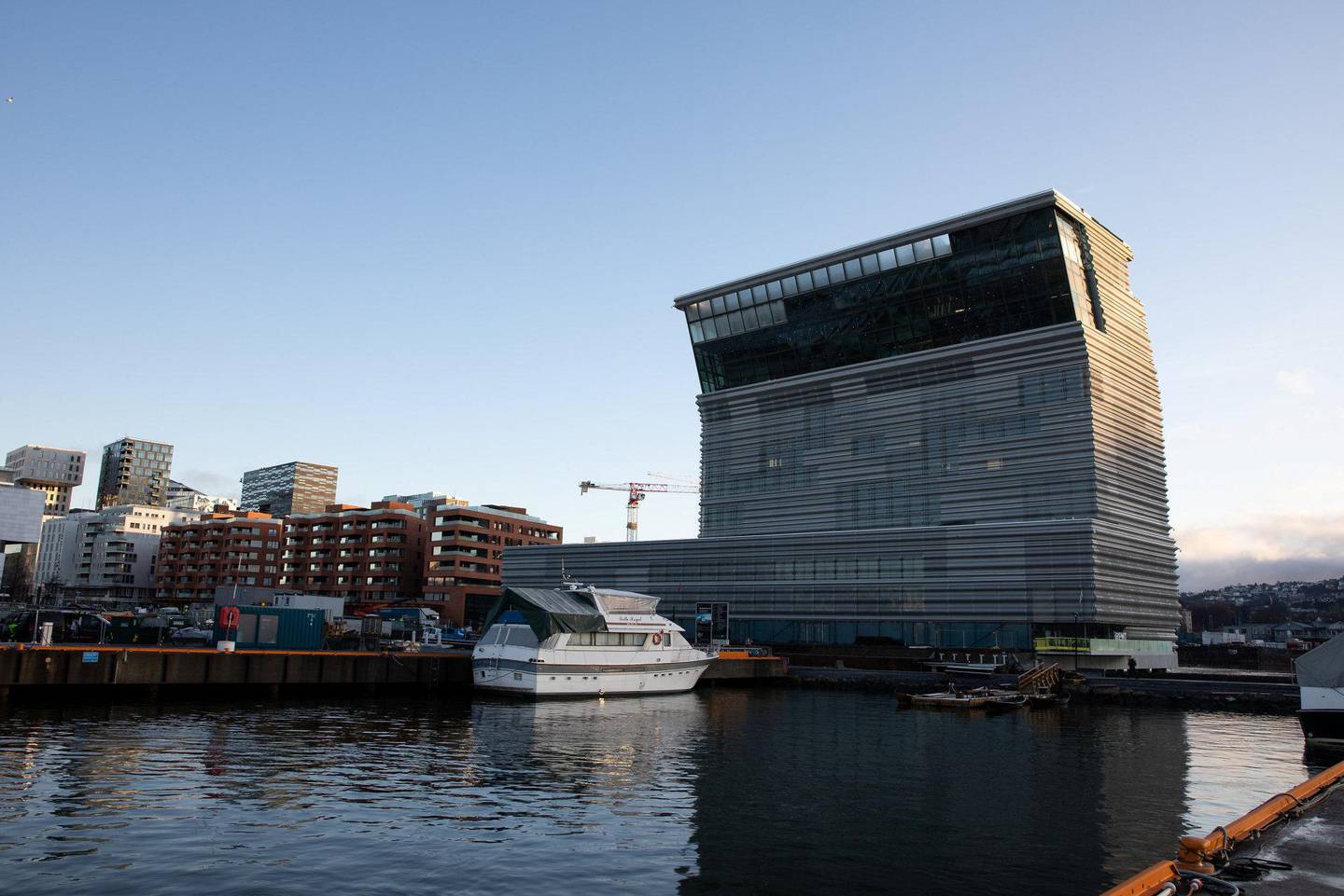 Slik blir Munchs nye museum i Bjørvika, med 11 utstillingssaler fordelt over 7 etasjer.                                           Foto: Mina B. Ræge