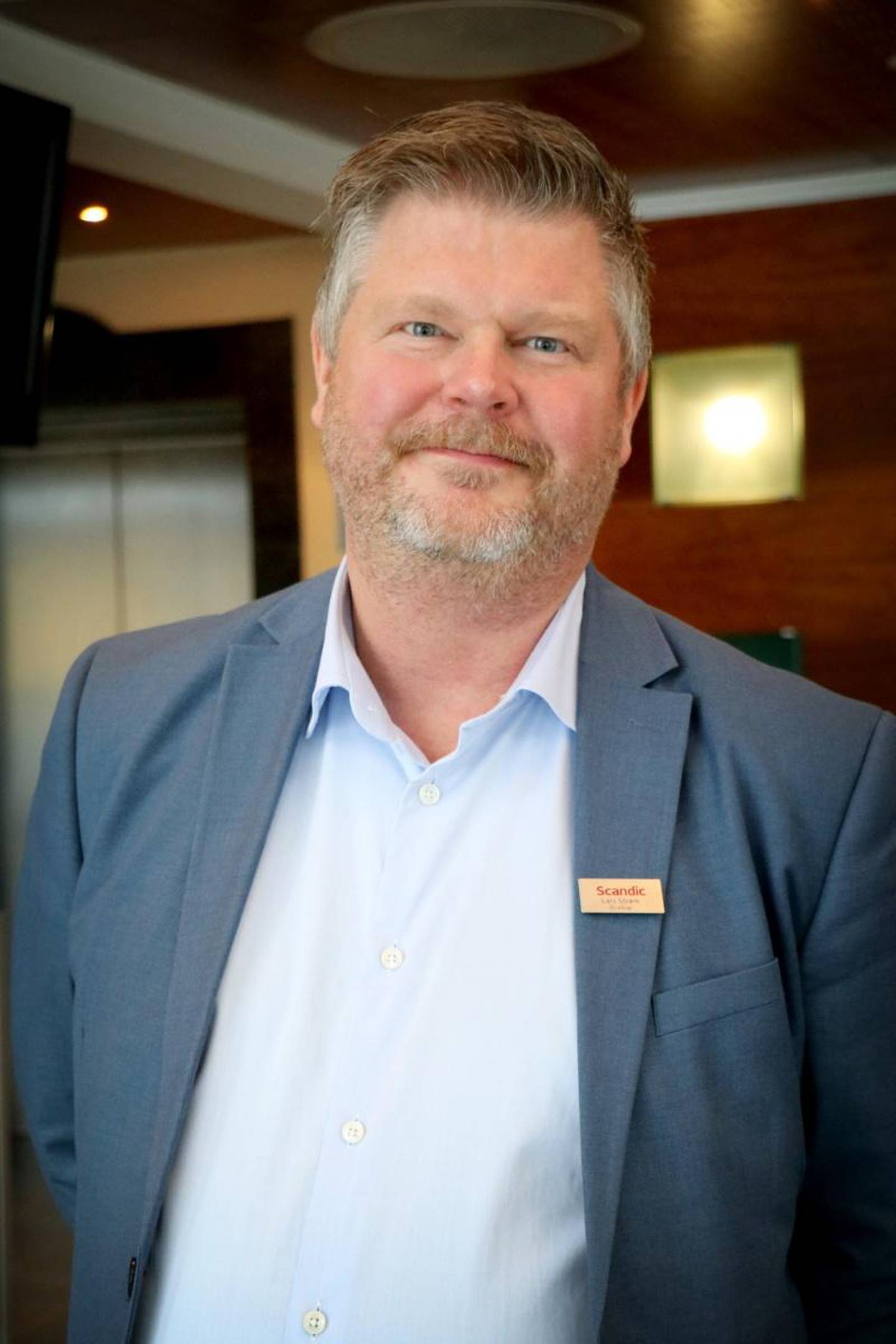 Lars Strøm er hotelldirektør ved Scandic Forum.