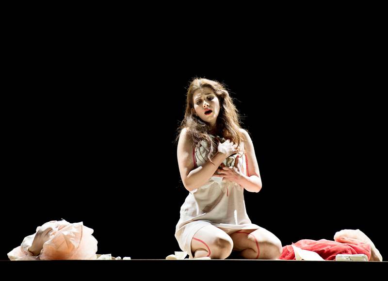 Aurelia Florian spiller Violetta i «La Traviata», som har premiere i kveld. FOTO: MIMSY MØLLER
