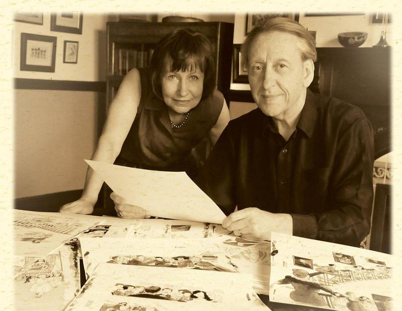 Kjønnsforsker Mary Talbot og ektemannen, serietegner Bryan Talbot. Foto: Bokvennen