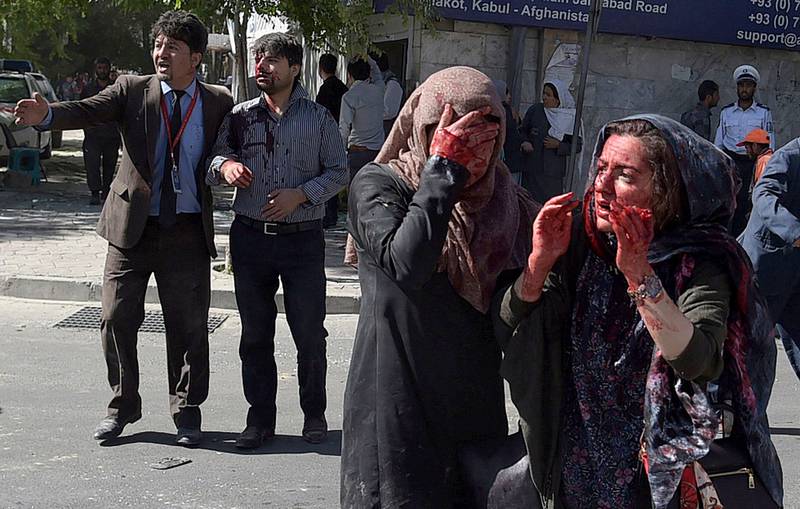 Minst 400 er skadet og 90 drept etter angrepet som skapte sjokk i Kabul i går.