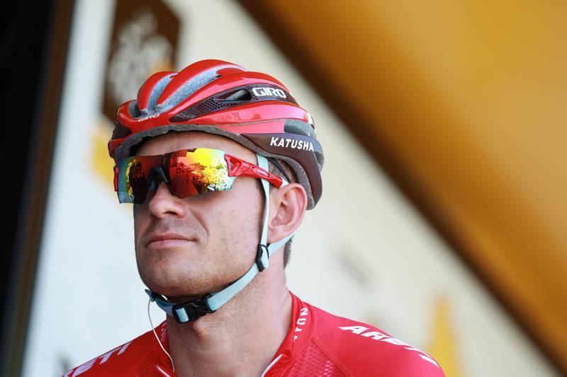 Heller ikke i dag ble det seier på Alexander Kristoff i Tour de France, og nå minsker mulighetene for å ta en etappeseier i Touren. Foto: Kenzo Tribouillard / AFP.