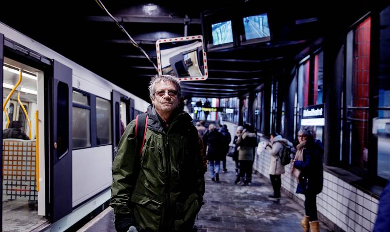 Jørn Meinert (58) fikk i fjor sparken som T-banefører etter nesten 30 år i jobben. Sporveien Oslo AS mener han har opptrådt illojalt overfor arbeidsgiver og kolleger, og at han har trakassert andre førere. FOTO: HILDE UNOSEN