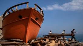 Gresk trebåt-håndverk går en sakte død i møte