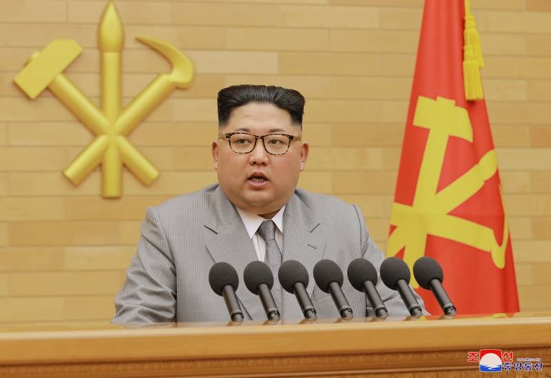Nord-Koreas leder Kim Jong-un.