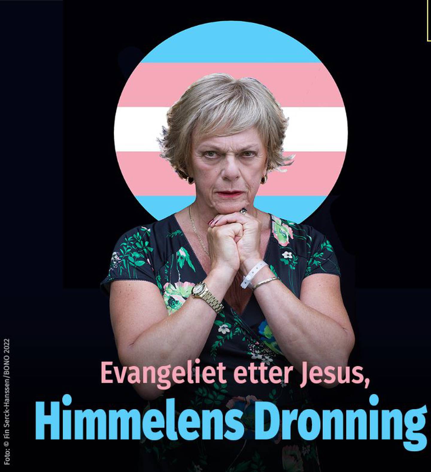 Espen Ester Pirelli Benestar spiller hovedrollen i Teater Innlandets oppsetning av «Evangeliet etter Jesus, himmelens dronning»