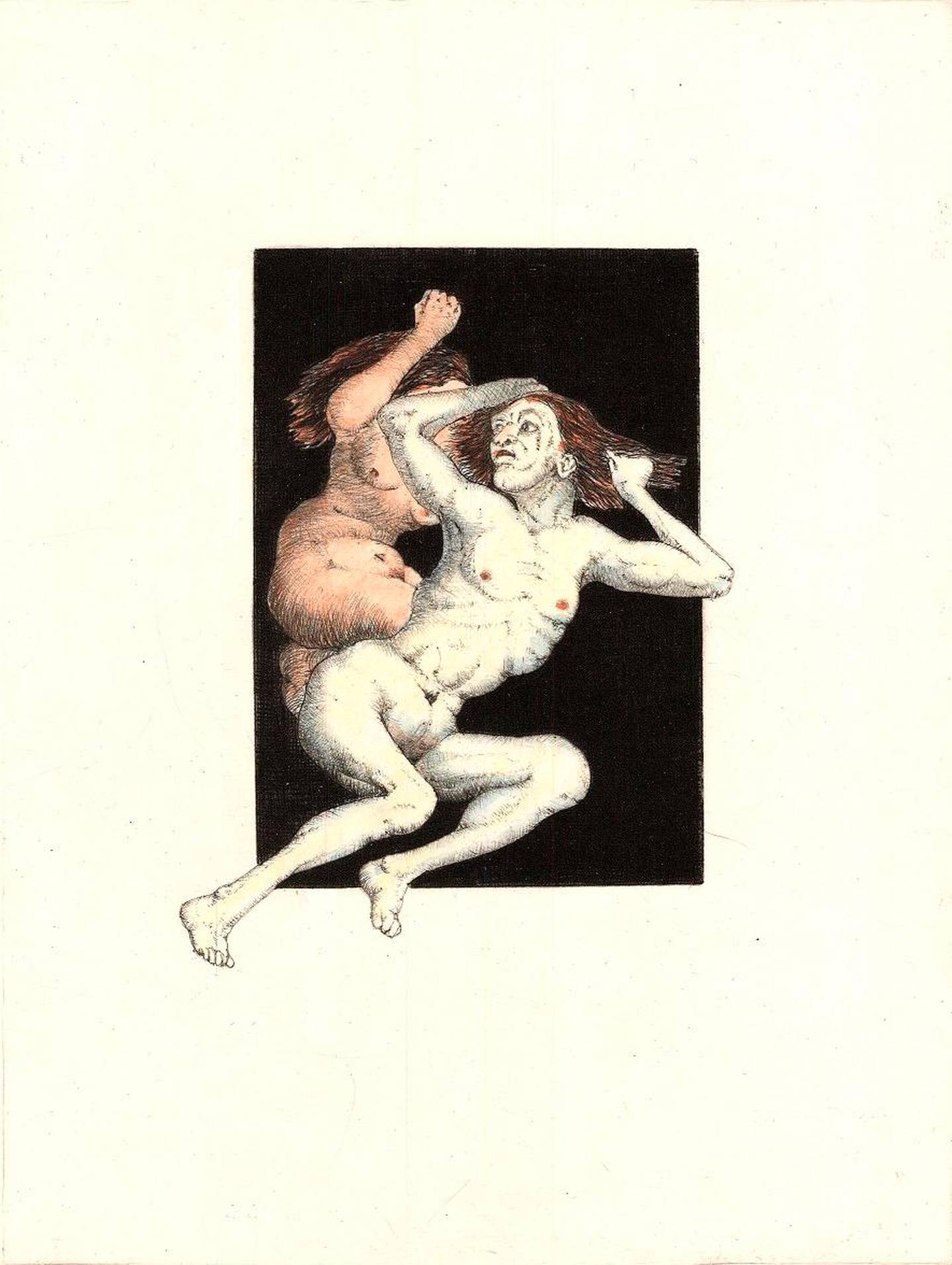 Arne Bendik Sjur: "Uten tittel", fra Goya-serien, 2020