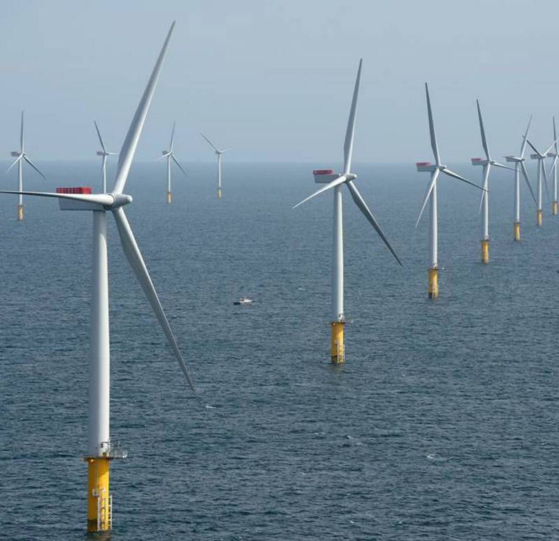 Statkraft har tidligere vært med på å bygge enorme vindmølleparker i Storbritannia. FOTO: NTB SCANPIX