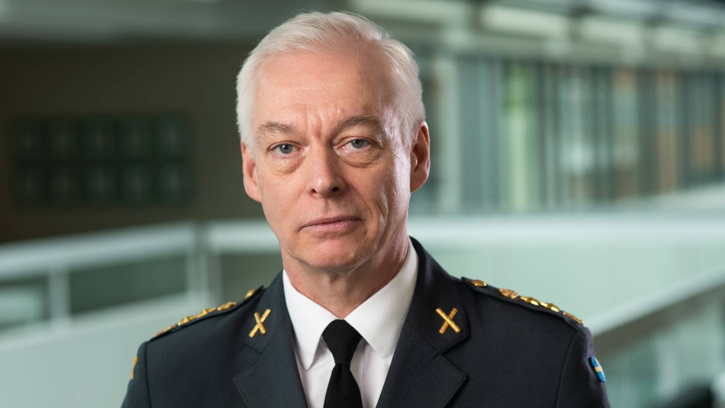 Joakim Paasikivi ved Den svenske försvarshøgskolan.