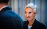 LO-leder Peggy Hessen Følsvik er fornøyd med budsjettenigheten