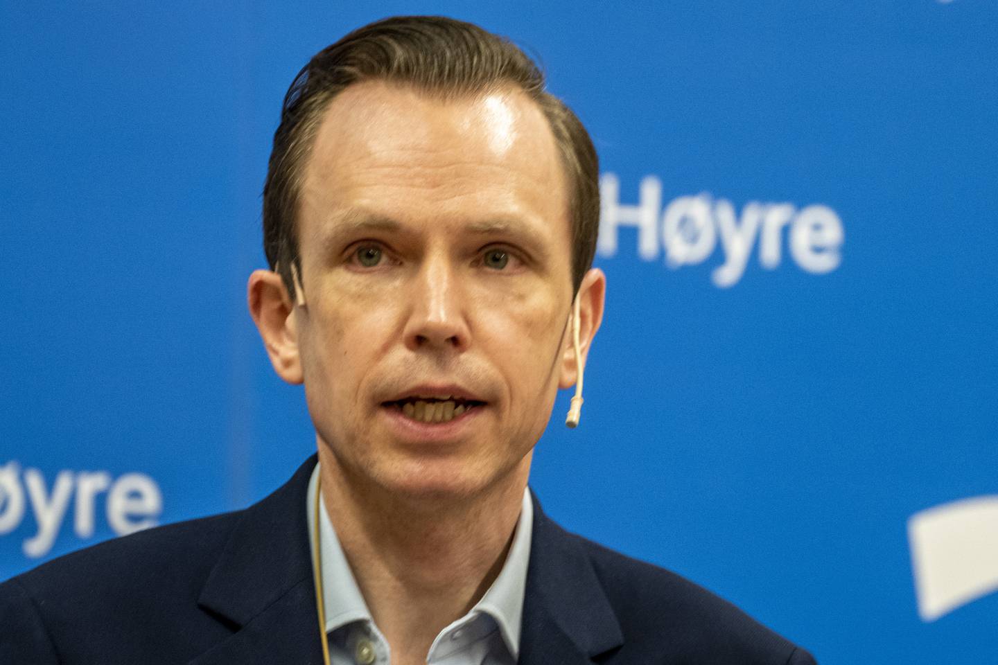Høyres generalsekretær Tom Erlend Skaug, her under Høyres landsmøte 2021.