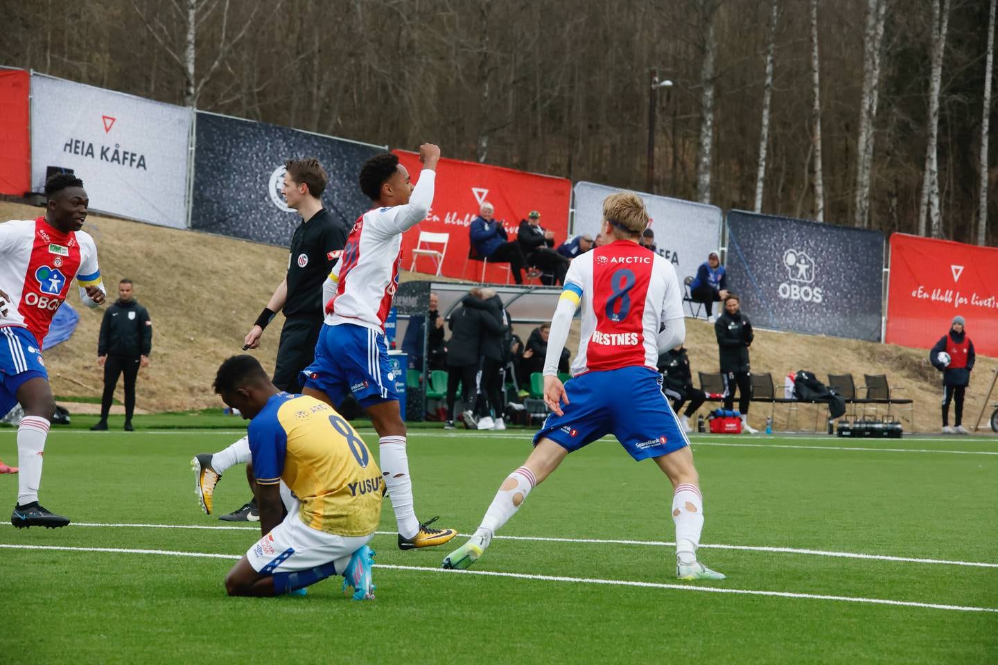 Petter Nosakhare Dahl scoret sesongens første mål på KFUM arena.