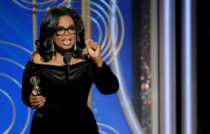 Oprah Winfrey har støttet både Barack Obama og Hillary Clinton, og er svært populær. Men vil  hun stille som presidentkandidat? Spekulasjonene har skutt fart etter Golden Globe-talen hennes.
