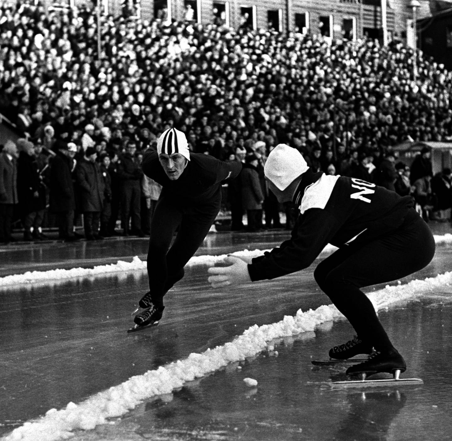 Bislett spesial: Fred Anton Maier vinner EM i 1968. og setter ny verdensrekord på 10.000 meter på 15.20 3. FOTO: NTB SCANPIX