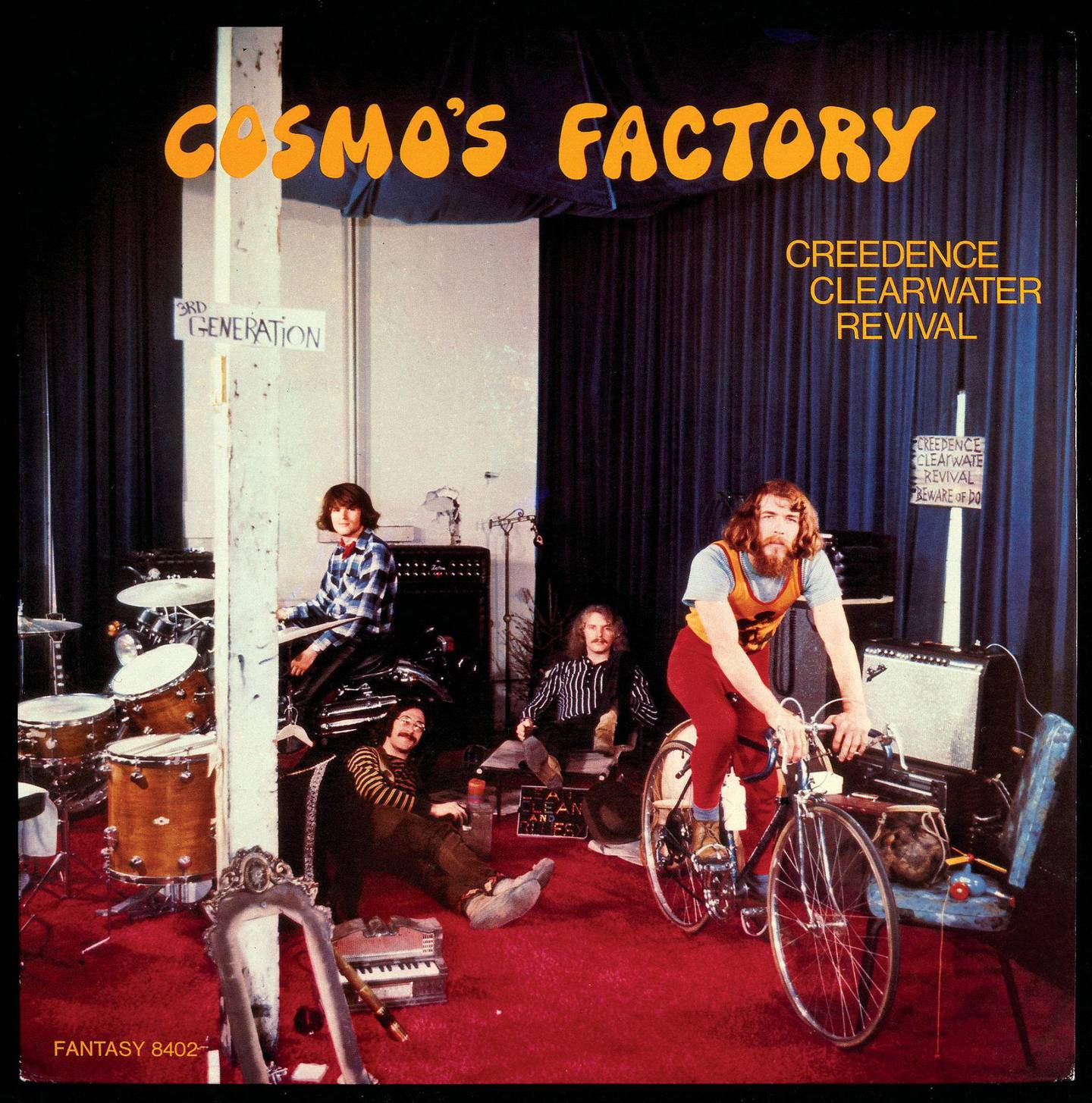 Creedence Clearwater Revival ga ut albumet «Cosmo’s Factory» på sensommeren 1970, og var nr. 1 i Norge resten av året.