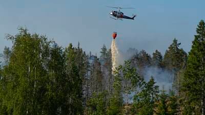 Skogbrannen i Vestby er under kontroll