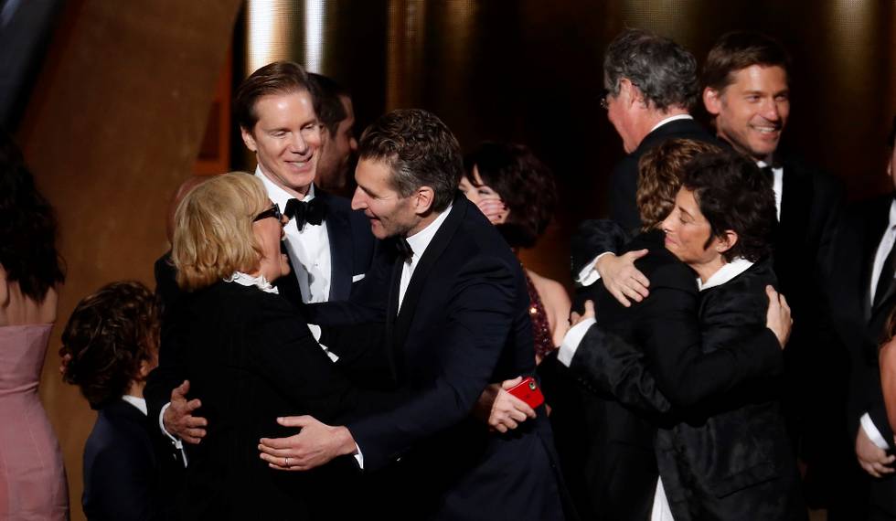 «Game of Thrones» stakk av med den gjeveste prisen under Emmy-utdelingen i Los Angeles søndag. FOTO: LUCY NICHOLSON/REUTERS/NTB SCANPIX