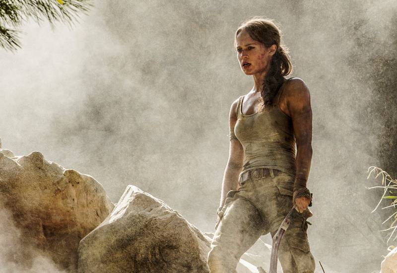Alicia Vikander i rollen som Lara Croft. «Tomb Raider» er en god begynnelse på en ny runde med spillhelten som en gang revolusjonerte populærkulturen. FOTO: SF STUDIOS