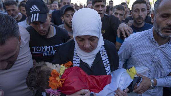 Toåring død etter å ha blitt skutt av israelske soldater