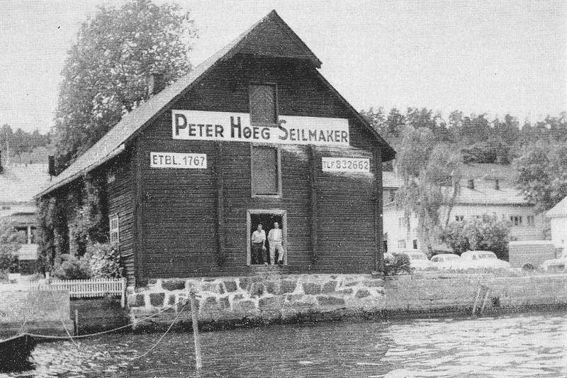 Seilloftet fra 1870: Her fotografert i 1967, lenge før restaureringen som nåværende innehaver Peter Høeg sørget for.
