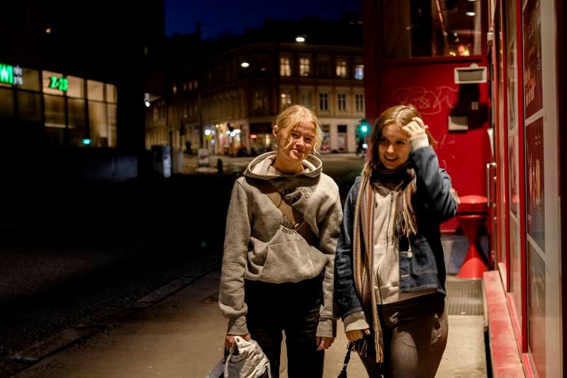 Ingrid Lundamo Lien og Hannah Carlsen Kobberstad.