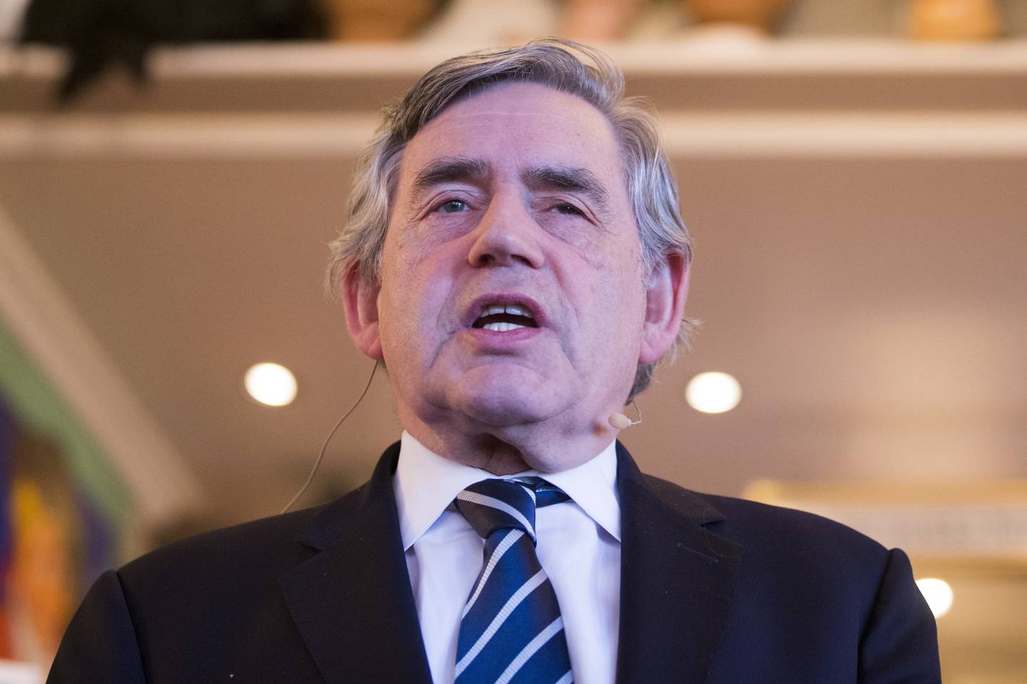 Tidligere statsminister i Storbritannia, Gordon Brown, som nå er ambassadør for global helsefinansiering i FN, mener det må bli fortgang på vaksinering i Afrika.