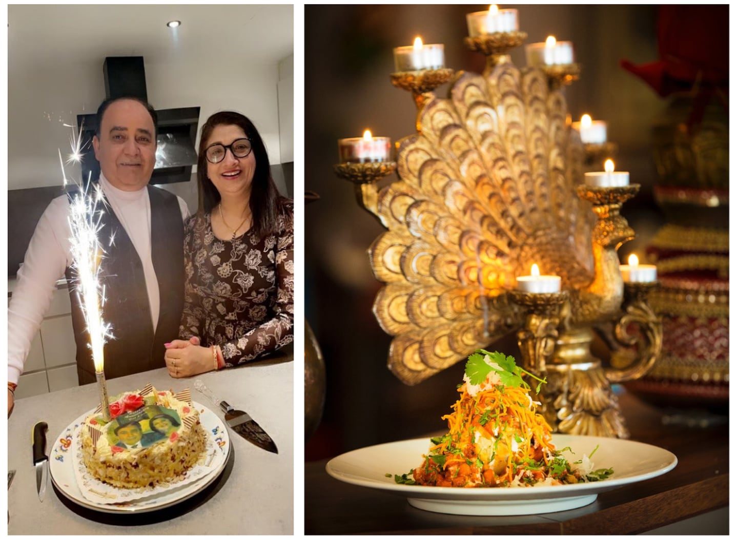 Shiv og Jiwani Jyoti Sharma setter pris på kake fra barna når bryllupsdagen skal feires, men er tydelige når det gjelder tilberedning av restaurantens mange retter: – Det finnes ingen enkle løsninger når autentisk og velsmakende indisk mat skal tilbederes.