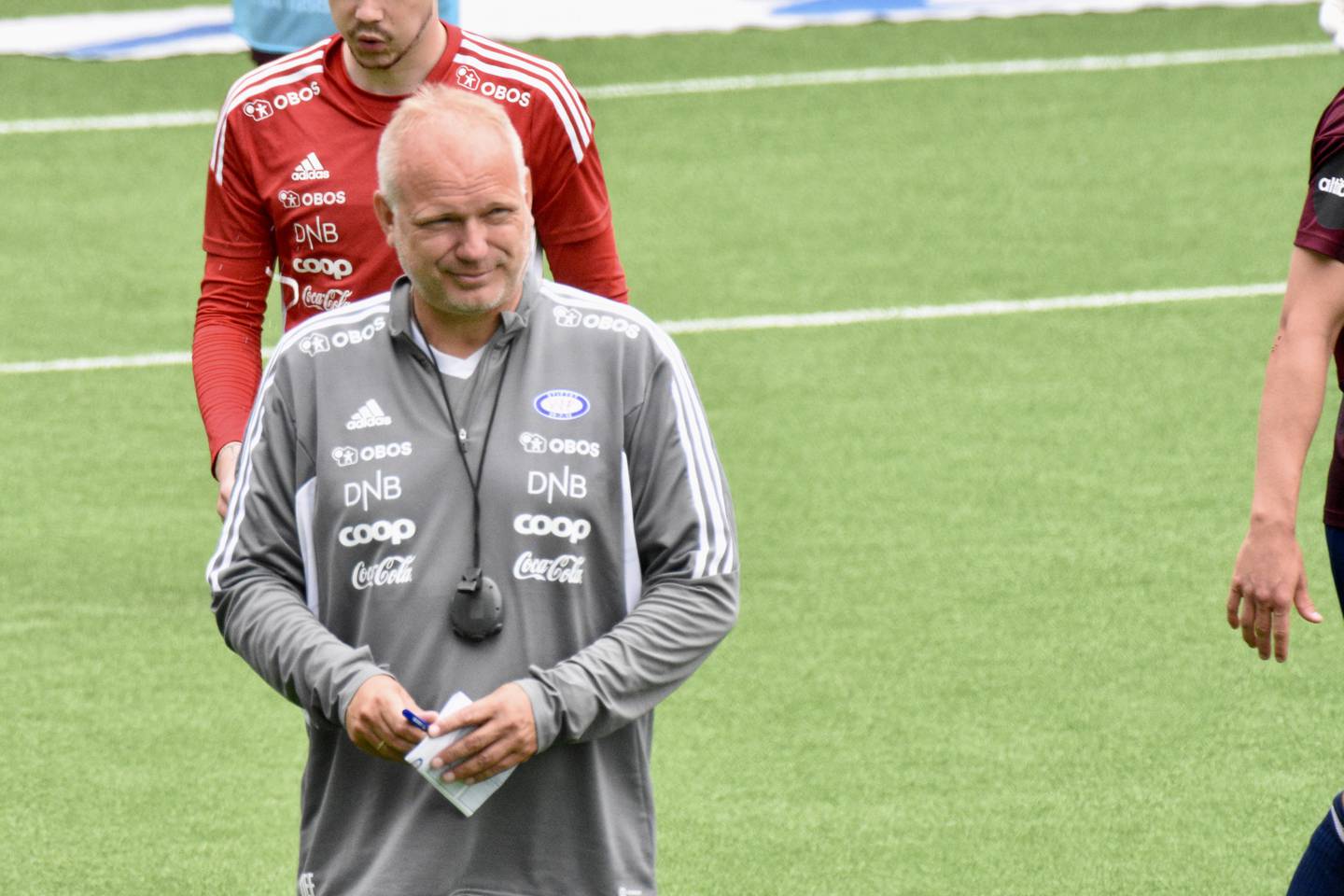 Vålerenga-trener Dag-Eilev Fagermo gleder seg over å ha Amor Layouni tilbake i form.