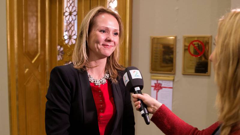 KULTUR: Linda Hofstad Helleland (H) blir ny kulturminister. FOTO: NTB scanpix
