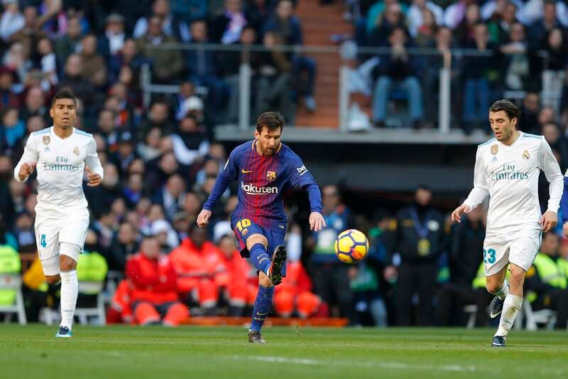 Lionel Messi og Barcelona var i en egen klasse lørdag.