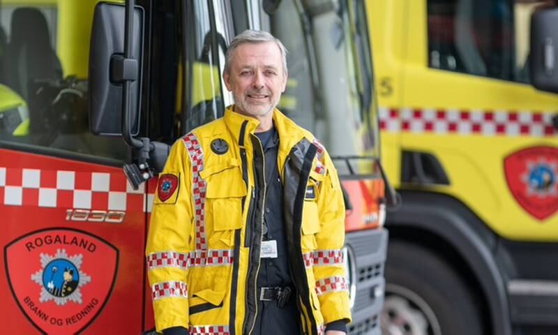 Nils-Erik Haagenrud, nåværende brann- og redningssjef i Rogaland Brann og Redning ITK, trer inn i pensjonisttilværelsen etter sommer.