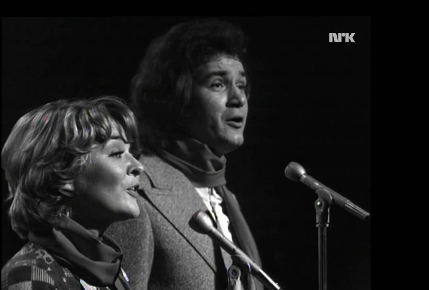Ekteparet Benny Borg og Kirsti Sparboe var nr. 1 og 2 på den første Norsktoppen med «Balladen om Morgan Kane» og «En sommer er over».