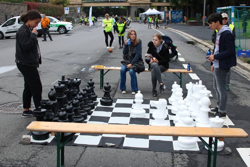 Sjakk var en av 18 aktiviteter under Generation Games.