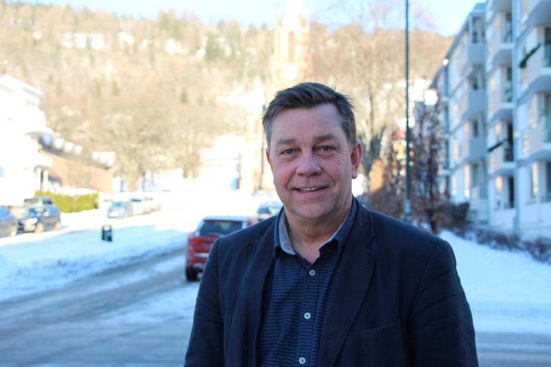 Går for Lolland: Ordførerkandidat Fredrik Haaning (H) vil ha Åskollen ungdomsskole på Lolland. FOTO: KENNETH LIA SOLBERG