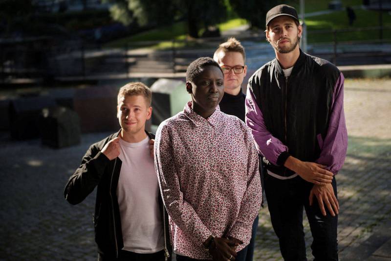 Rohey Taahal med gruppa som bærer navnet hennes, med Kristian B. Jacobsen (bass), Ivan Blomqvist (keyboards) og Henrik Lødøen (trommer).