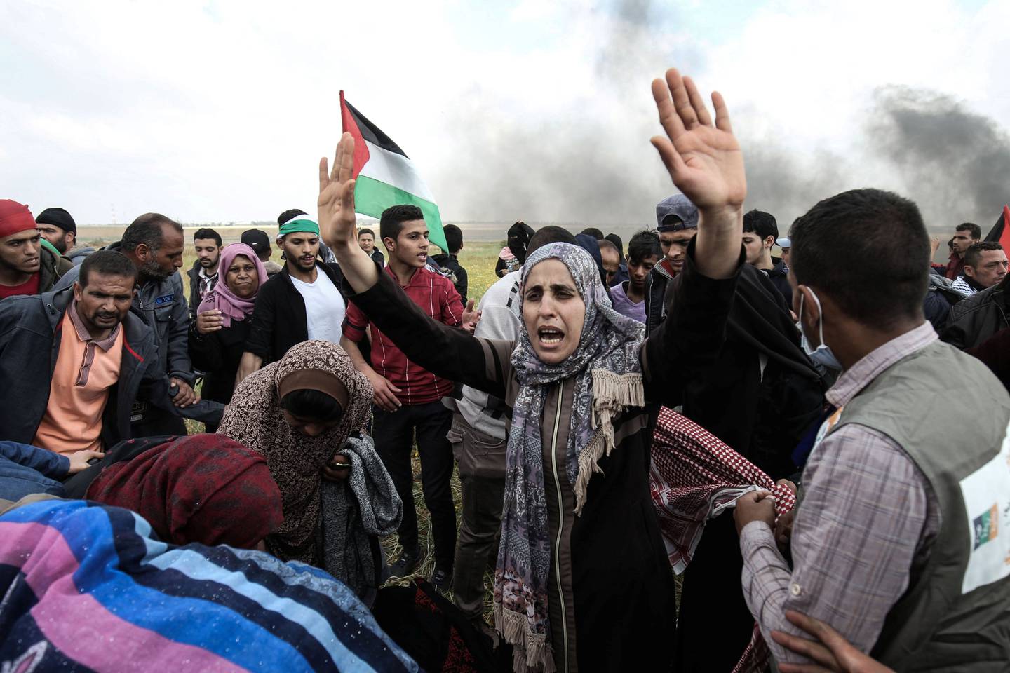 «Den store tilbakevendings-marsjen» er navnet på protesten som fikk palestinerne til å samle seg nær grensen mellom Gazastripen og Israel på fredag. 