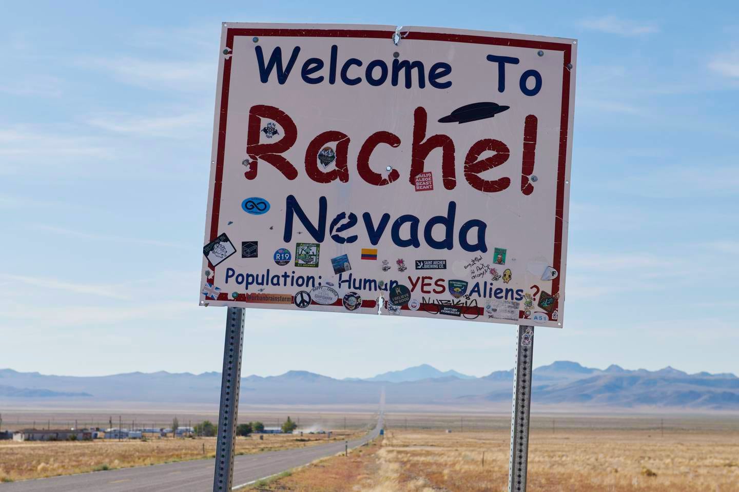 Mange brukte Rachel i Nevada som tilholdsted før den mye omtale stormingen av Area 51.
