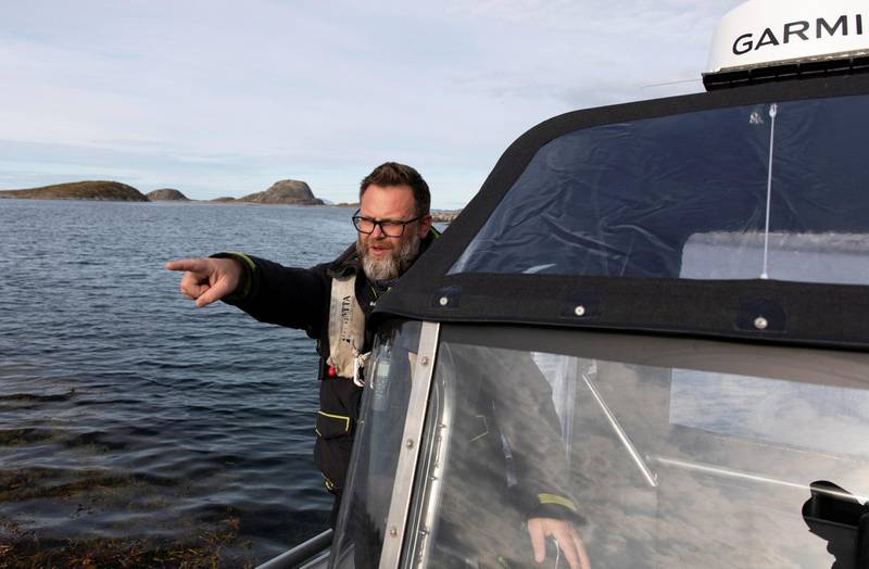 Rolf-Ørjan Høgset er prosjektleder og én av tre grunnleggere av organisasjonen «In the same boat». ALLE FOTO: Nanna Aanes Wolden