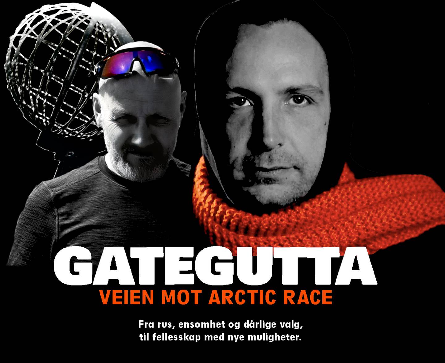 Filmplakaten for dokumentaren «Gataegutta – Veien mot Arctic Race» av Trond Henriksen.