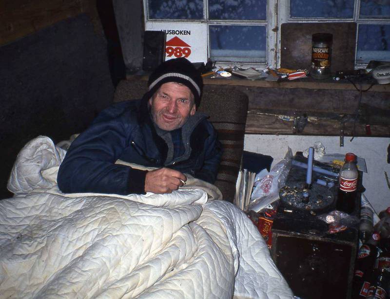 Harald Grande julaften 1993. FOTO: HÅVARD PEDERSEN
