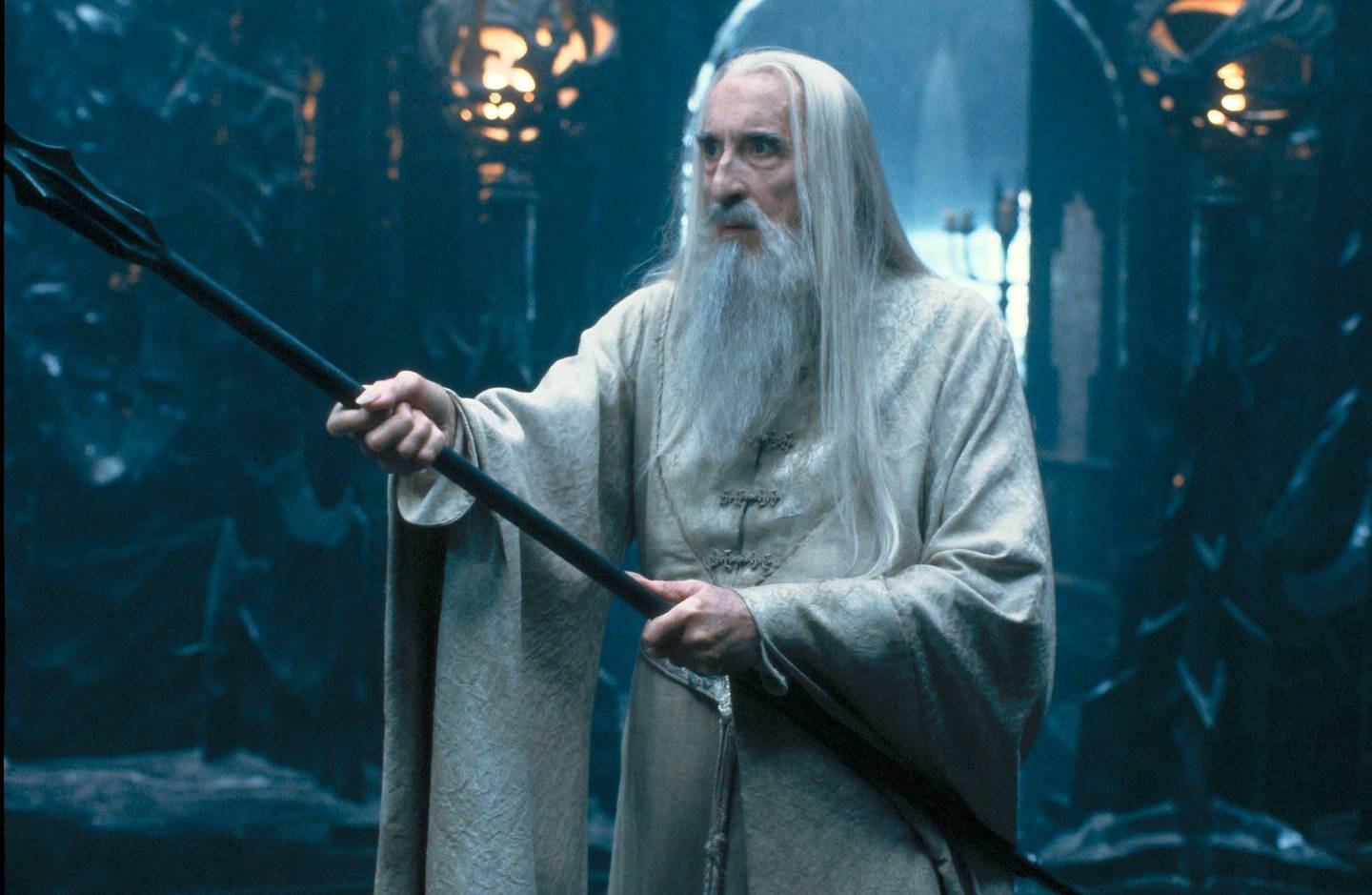 Christopher Lee ble et ikon for en ny generasjon som «Saruman» i «Ringenes herre»-filmene. FOTO: FILMWEB