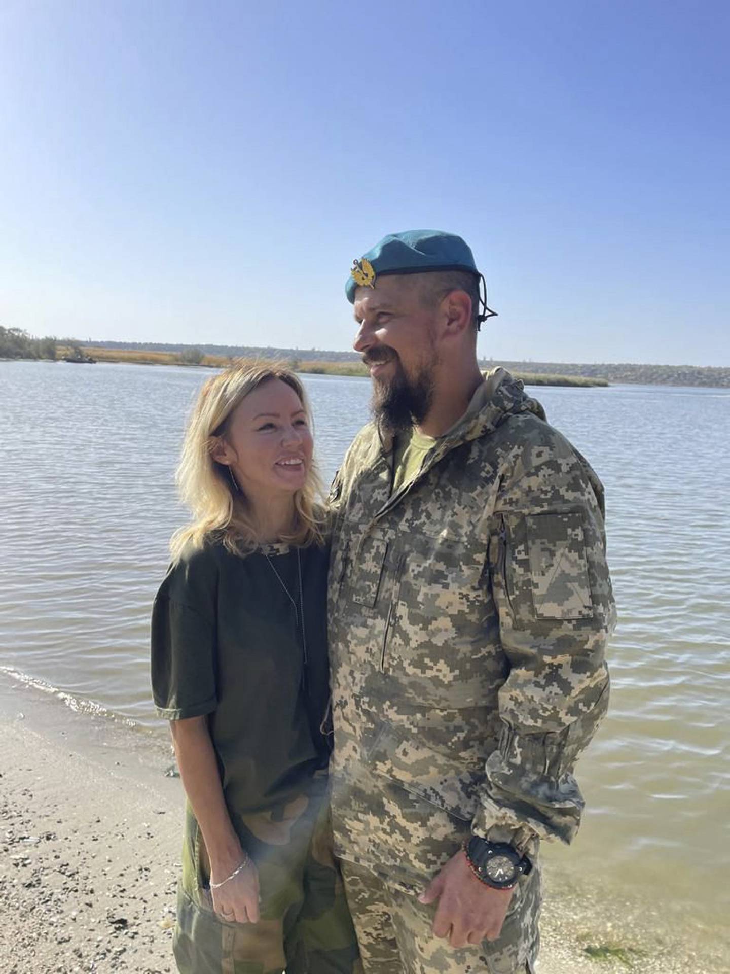 Sandra Andersen Eira og ukrainske Aleksandr skal snart gifte seg ved fronten i Øst-Ukraina.