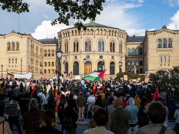 Frp-topp anmelder Palestina-demonstrasjon i Oslo