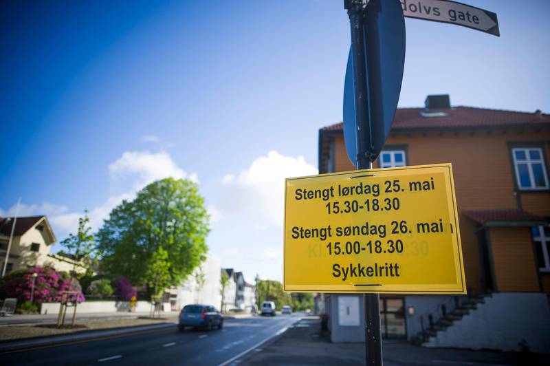 Søndag er siste dag med sykkelritt i Stavanger.